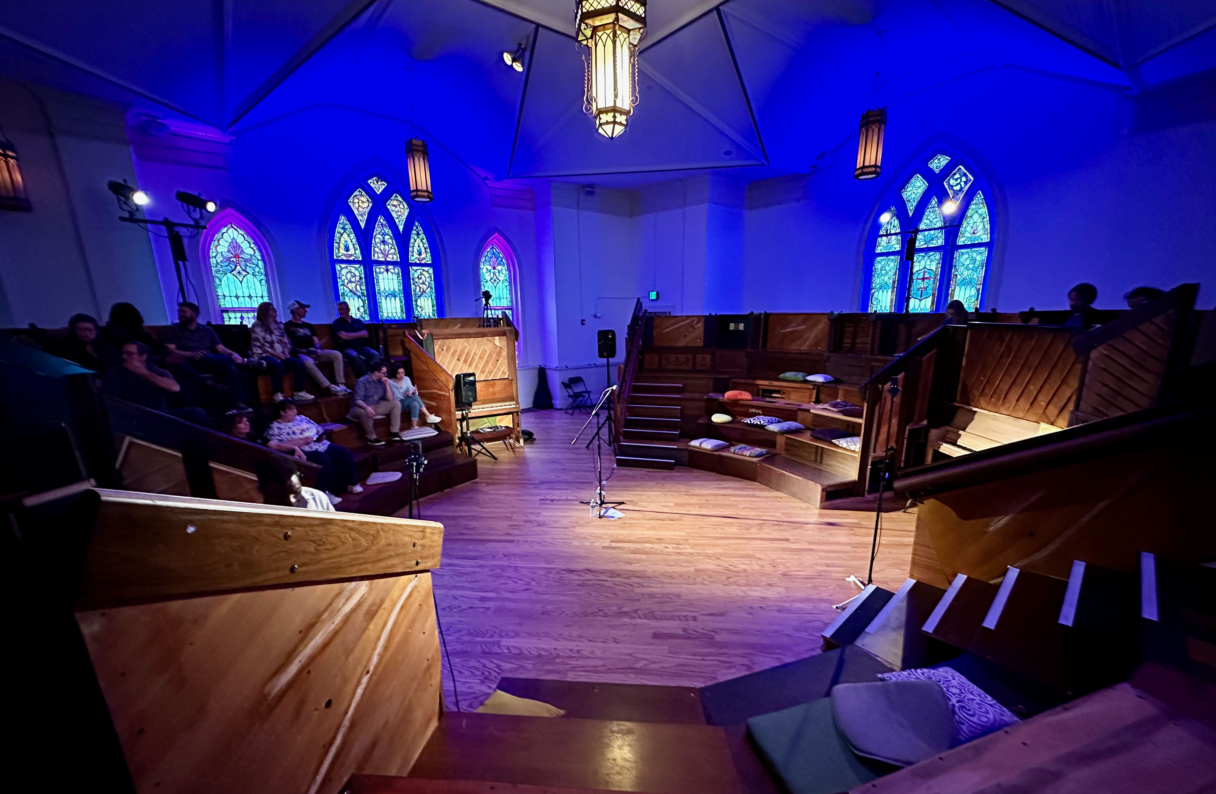 Pianodrome on a show night